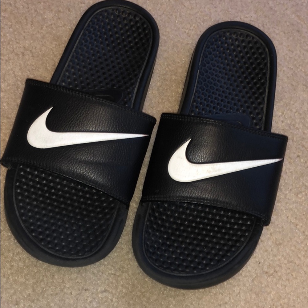 Nike slides barely worn